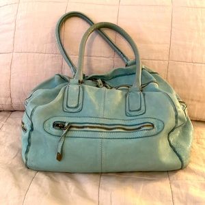 Sissi Rossi Washed Leather Tote